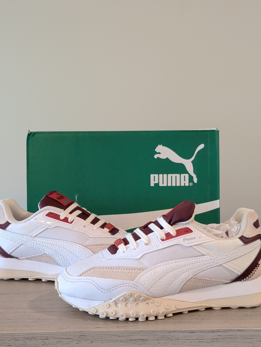 PUMA NIB 6 Sneakers Wht/Bur